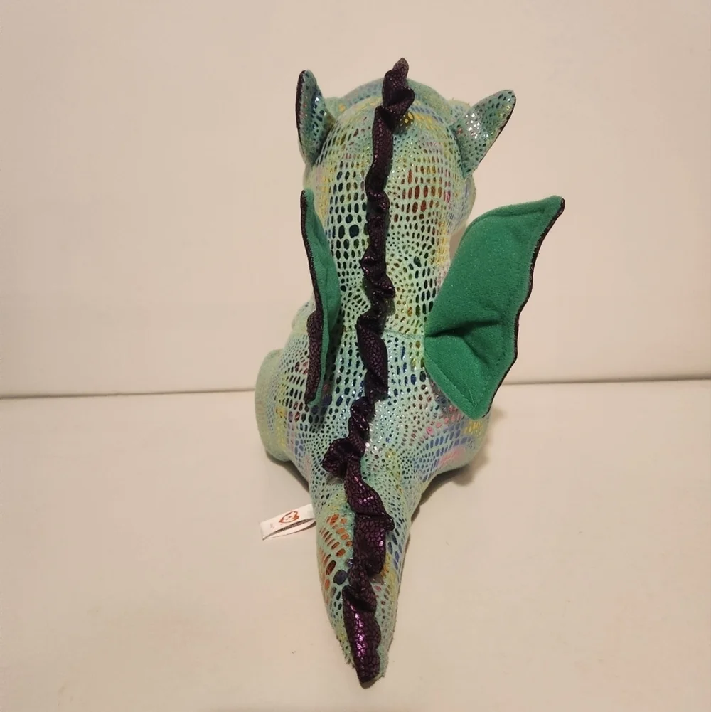 8” Ty Dragon Cinder Plush Stuffed Animal
